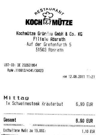 rabt Hffner Kochmtze Restaurant